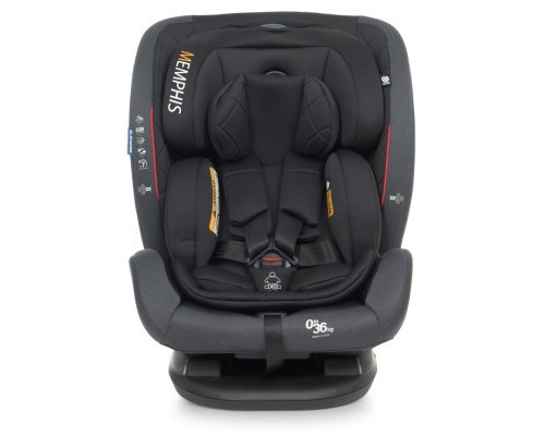 Автокрісло El Camino ME 1093 Memphis Iso-Fix (0-36кг) shadow black (ME 1093 shadow black)