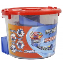 Машина TransRacers Автотрек-відро з машинками , 6 штук (6586372)