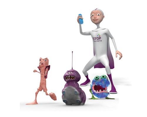 Пластилін Koh-i-Noor Stop bacteria 10 кольорів 200 г (131810)