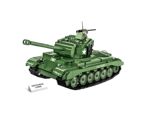 Конструктор Cobi Танк M26 ПершІнг 1:28, 904 деталі (COBI-2564)