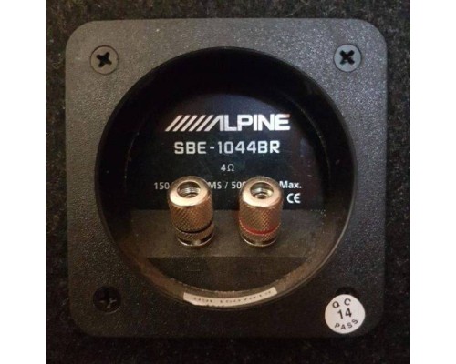 Пасивний сабвуфер Alpine SBE-1044br