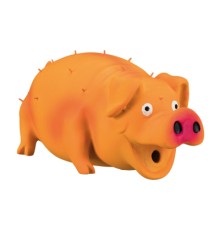 Іграшка для собак Trixie Свинка з щетиною, з пискавкою 21 см (4011905354996)