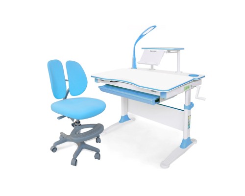 Парта з кріслом Evo-kids Evo-30 BL + Y-408 KBL