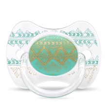 Пустушка Suavinex Couture 0-4 міс зелена (304209)