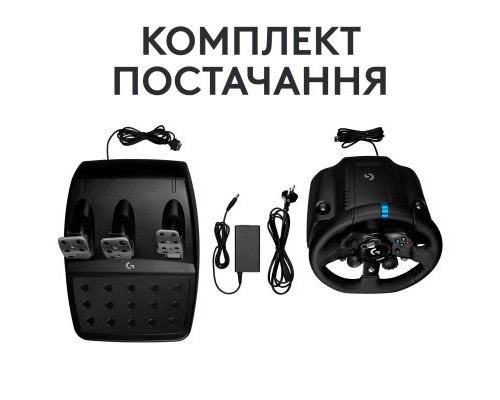 Кермо Logitech G923 Racing Wheel and Pedals for Xbox One and PC Black (941-000158)