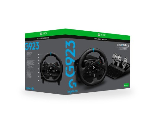 Кермо Logitech G923 Racing Wheel and Pedals for Xbox One and PC Black (941-000158)