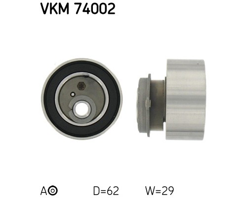 Ролик натягувача ременя SKF VKM 74002