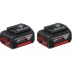 Набір акумулятор + зарядний пристрій Bosch 2xGBA 18Вх4.0Ah + GAL 18V-40 (1.600.A01.9S0)