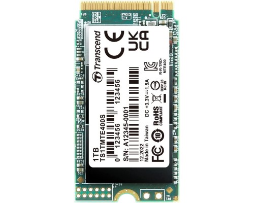 Накопичувач SSD M.2 2242 1TB Transcend (TS1TMTE400S)