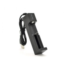 Зарядний пристрій для акумуляторів Merlion 1 Slot, 18650/26650, 4.2V/1000mAh, живлення від USB (YT-C1*18650 / 17254)
