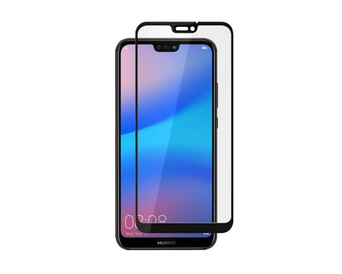 Скло захисне PowerPlant Full screen Huawei P20 Lite Black (GL604968)