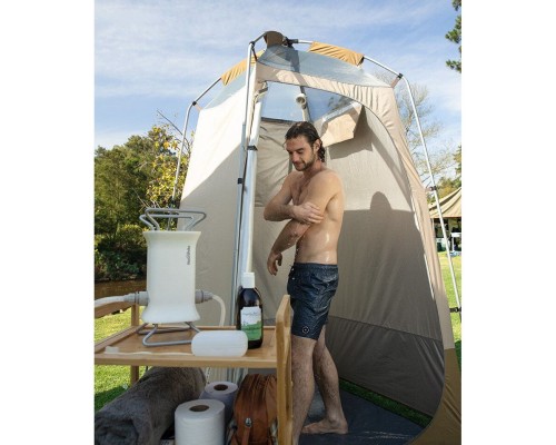 Намет Naturehike NH21ZP005 (душ/туалет) Коричневий (6927595779088)