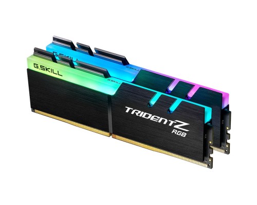 Модуль пам'яті для комп'ютера DDR4 16GB (2x8GB) 4400 MHz Trident Z RGB G.Skill (F4-4400C18D-16GTZRC)