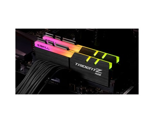 Модуль пам'яті для комп'ютера DDR4 16GB (2x8GB) 4400 MHz Trident Z RGB G.Skill (F4-4400C18D-16GTZRC)