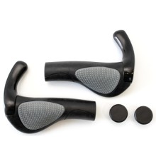 Гріпси Bravvos L130 мм FL-430-1 Black AL (GRI-237)