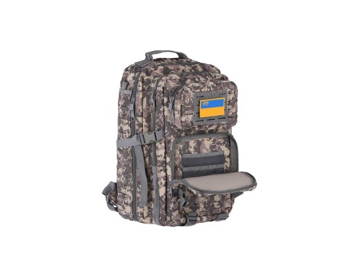 Рюкзак туристичний 2E Tactical 36L Light Camouflage (2E-MILTACTBKP-Y36L-ACU)