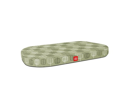 Матрац для тварин WAUDOG Relax Зелене листя 100x70 см (099-0108)
