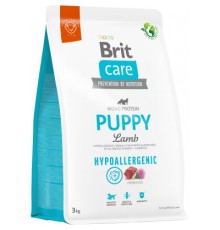 Сухий корм для собак Brit Care Dog Hypoallergenic Puppy з ягням 3 кг (8595602558964)