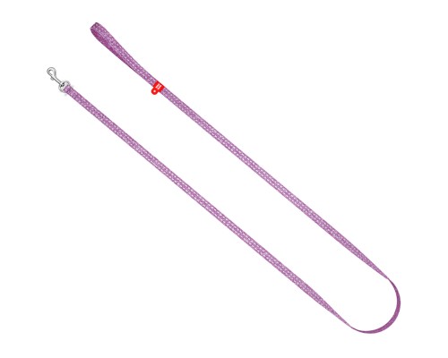 Повідок для котів WAUDOG Re-cotton світловідбивний XS 200х1 см фіолетовий (16449)