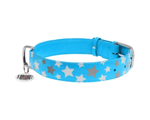 Нашийник для тварин WAUDOG Glamour з QR паспортом 