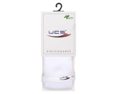 Колготки дитячі UCS Socks однотонні (M0C0301-2464-74G-white)