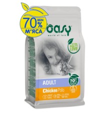 Сухий корм для кішок OASY LIFESTAGE Adult з куркою 1.5 кг (8053017348056)