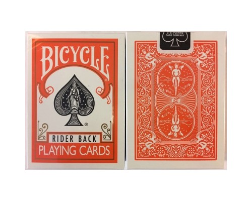 Гральні карти Bicycle Rider Back (Orange) (ВР_КИБРБОД)