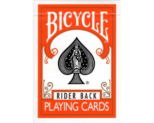 Гральні карти Bicycle Rider Back (Orange) (ВР_КИБРБОД)