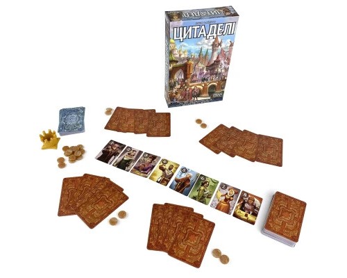 Настільна гра Ігромаг Цитаделі (Citadels) українська (6665)