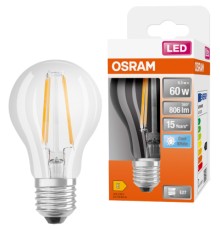 Лампочка Osram LED CL A60 6,5W/840 230V FIL E27 (4058075112308)