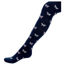 Колготки дитячі UCS Socks з метеликами (M0C0301-2280-7G-blue)