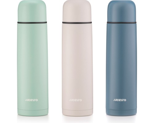 Термос Ardesto Bright City 1000 мл Бежевий (AR2610BG)