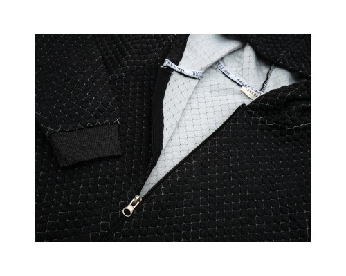 Кофта дитяча Breeze на блискавці (19212-128B-black)