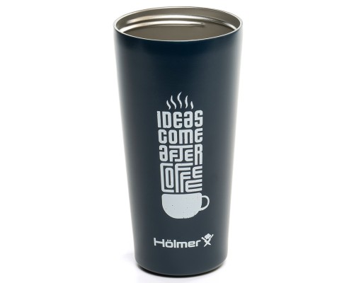 Термокружка Hölmer Coffee Time Темно-синя (TC-0500-DB Coffee Time)