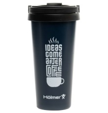 Термокружка Hölmer Coffee Time Темно-синя (TC-0500-DB Coffee Time)