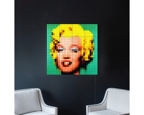 Гірлянда Twinkly Панель Smart LED Squares 3 RGB, Gen II, IP20, 16x16см, for TWQ064STW-07-BEU (TWQ064STW-03-BAD)