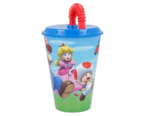 Поїльник-непроливайка Stor Easy Sport Tumbler 430 мл Super Mario (Stor-21430)
