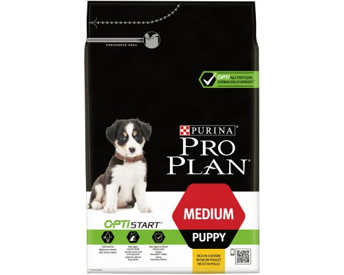 Сухий корм для собак Purina Pro Plan Dog Medium Puppy з високим вмістом курки 3 кг (7613035114869)