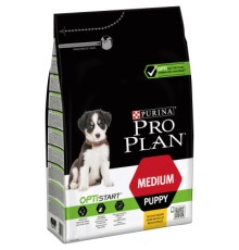 Сухий корм для собак Purina Pro Plan Dog Medium Puppy з високим вмістом курки 3 кг (7613035114869)