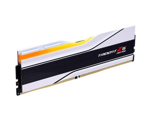 Модуль пам'яті для комп'ютера DDR5 64GB (2x32GB) 6000 MHz Trident Z5 Neo RGB Matte White G.Skill (F5-6000J3036G32GX2-TZ5NRW)