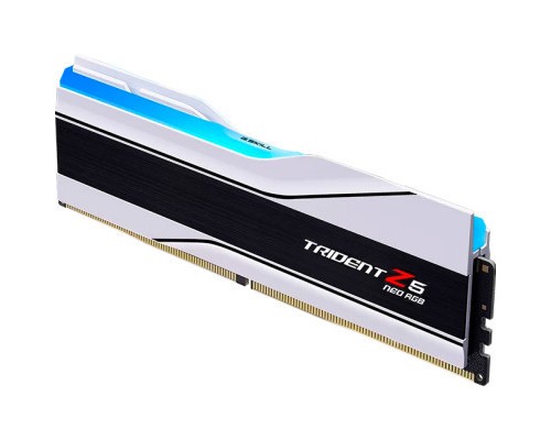 Модуль пам'яті для комп'ютера DDR5 64GB (2x32GB) 6000 MHz Trident Z5 Neo RGB Matte White G.Skill (F5-6000J3036G32GX2-TZ5NRW)