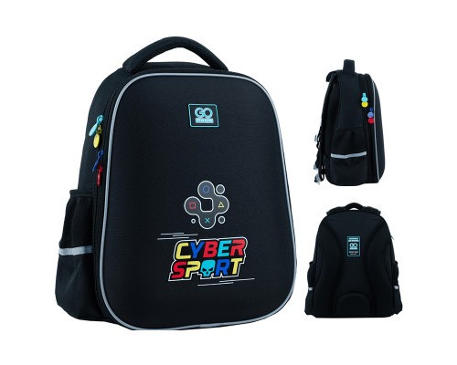 Портфель GoPack Education напівкаркасний 165M-5 Cyber Sport (GO24-165M-5)