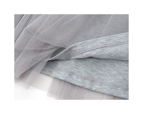Плаття дитяче Breeze з фатиновою спідницею (19609-110G-gray)