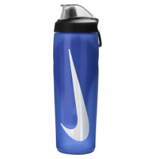 Пляшка для води Nike Refuel Bottle Locking Lid 24 OZ синій, чорний, сріблястий 709 мл N.100.7668.423.24 (887791745248)