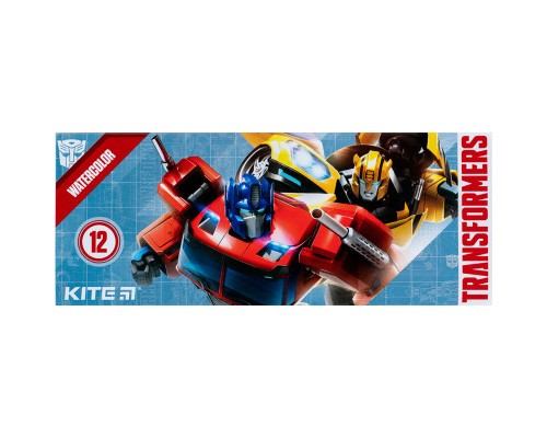 Акварельні фарби Kite Transformers, 12 кольорів (TF23-041)