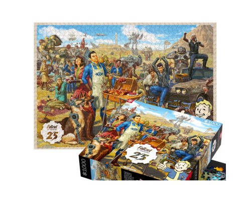 Пазл GoodLoot Fallout 25th Anniversary 1000 елементів (5908305242918)