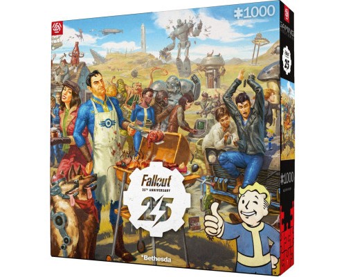 Пазл GoodLoot Fallout 25th Anniversary 1000 елементів (5908305242918)