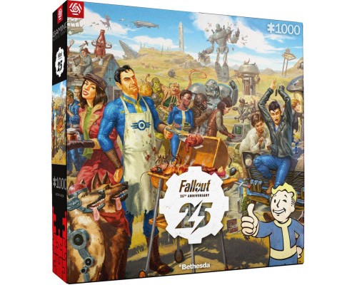 Пазл GoodLoot Fallout 25th Anniversary 1000 елементів (5908305242918)