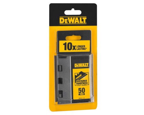 Лезо DeWALT Carbide, трапецеподібна, довжина 62 мм, висота 19 мм, 50 шт. (DWHT8-11131)
