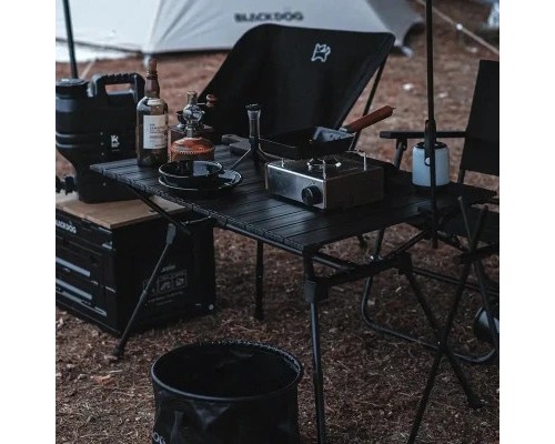 Туристичний стіл Naturehike полегшений CNH22JU037 алюміній чорний (6927595712474) Туристичний стіл Naturehike полегшений CNH22JU037 алюміній чорний (6927595712474)